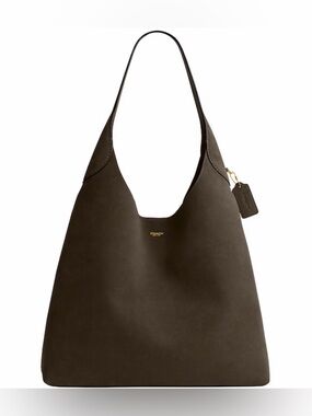 NWT Authentic COACH Brooklyn 39 in Olive Suede